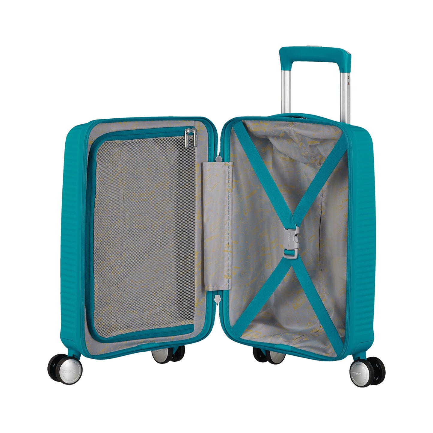 American Tourister Kabinové zavazadlo Soundbox Mini 47cm Teal