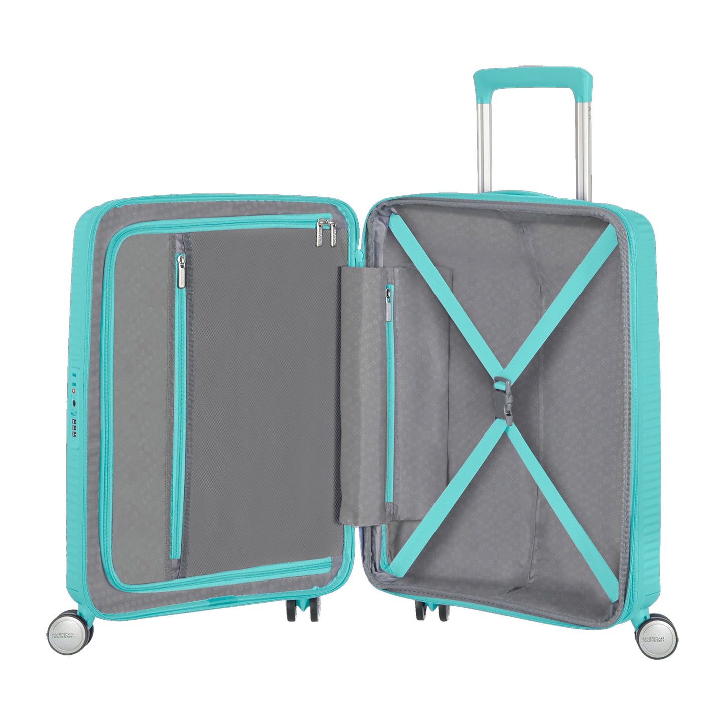 American Tourister Kabinové zavazadlo SoundBox 55cm Poolside Blue