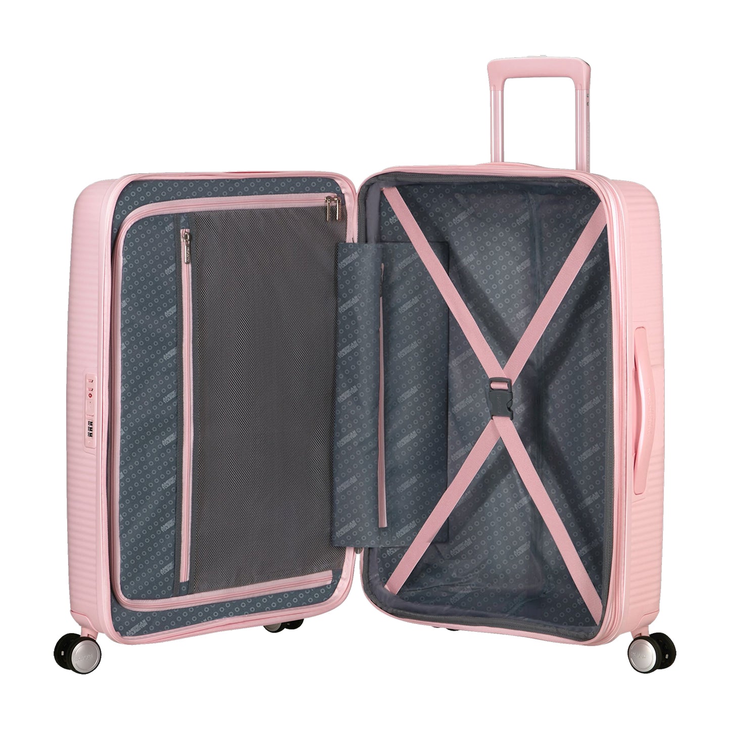 American Tourister Středně velký kufr SoundBox 67cm Pastel Pink