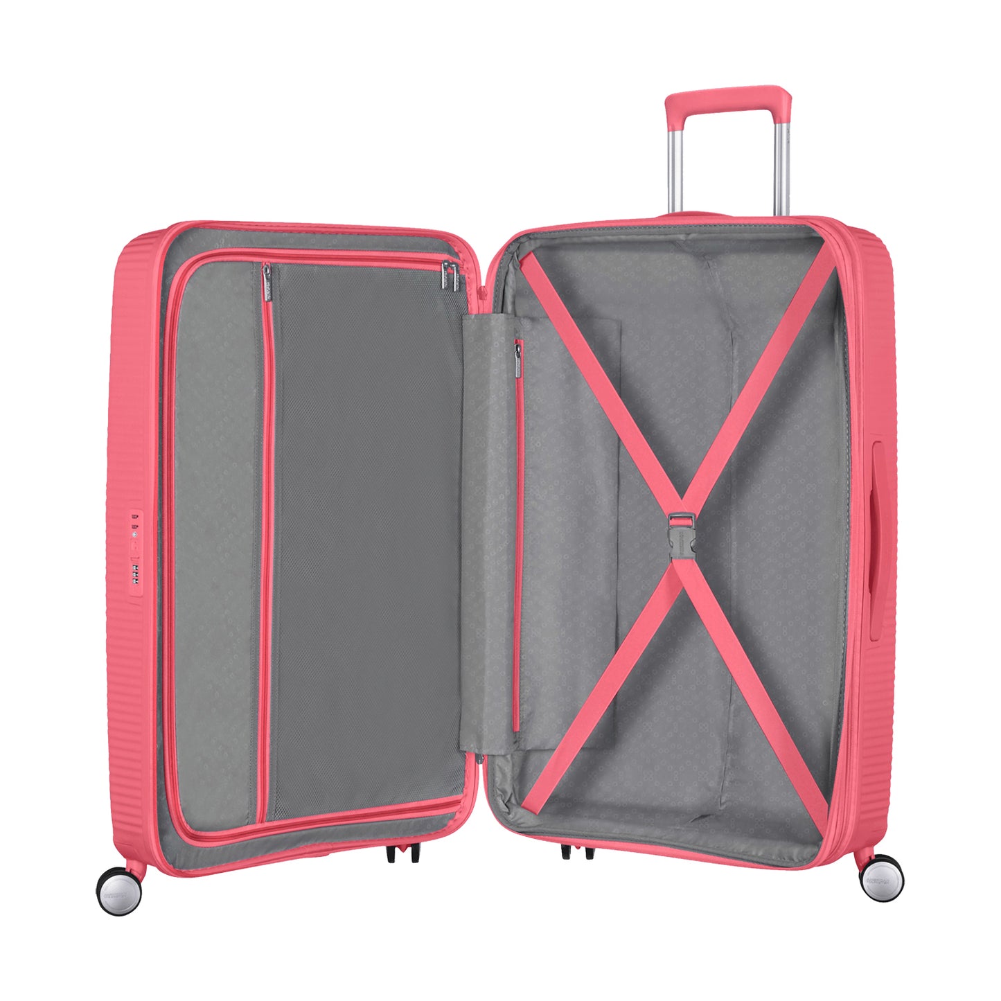 American Tourister Středně velký kufr SoundBox 67cm Sun Kissed Coral