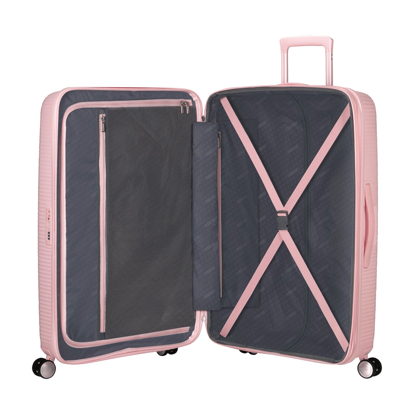 American Tourister Velký kufr SoundBox 77cm Pastel Pink