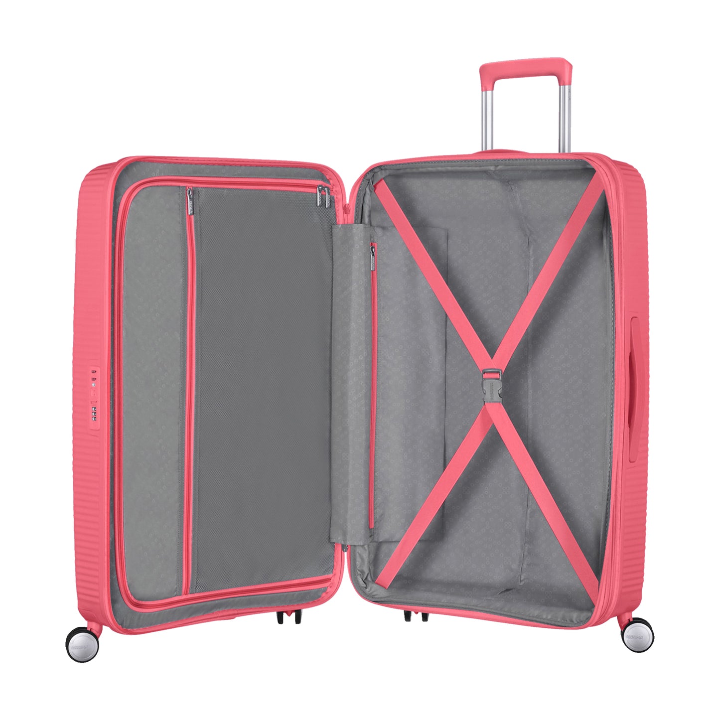 American Tourister Velký kufr SoundBox 77cm Sun Kissed Coral