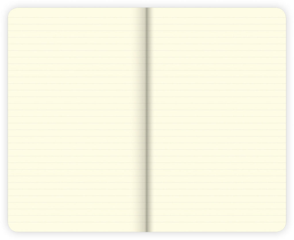 Notes Teribear, černý, linkovaný, 15 x 21 cm, A5