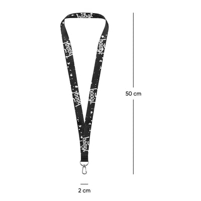 Přívěsek na klíče dlouhý – lanyard vesmír