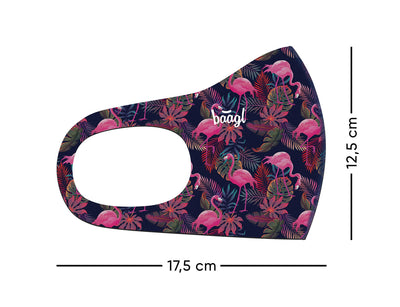 Antibakteriální rouška pro dospělé Flamingo