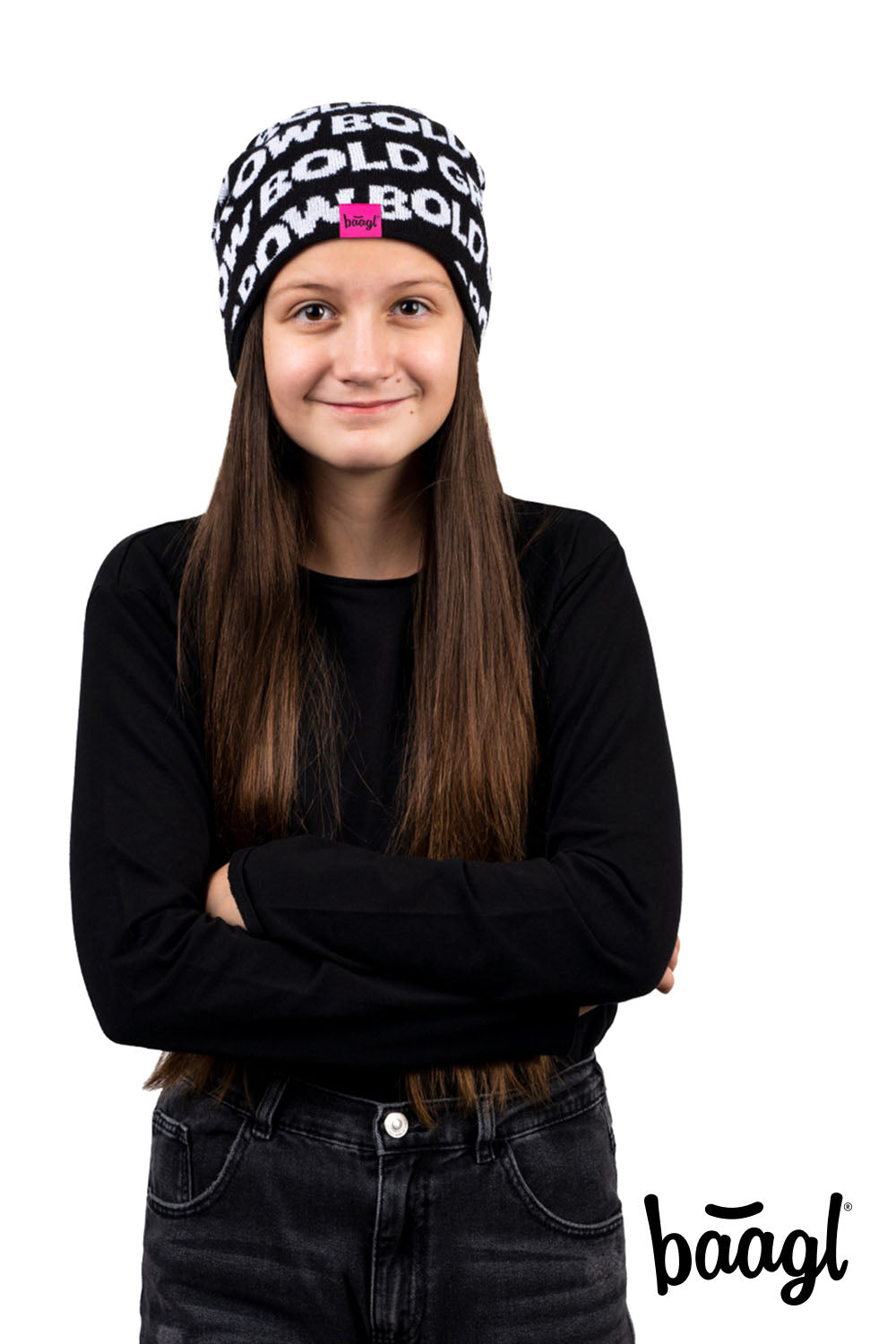Beanie růžový