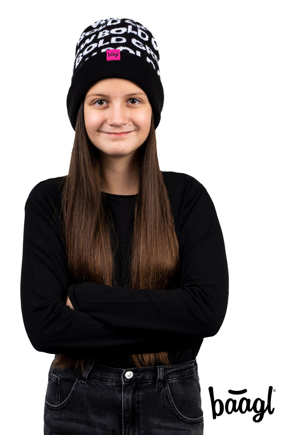 Beanie růžový