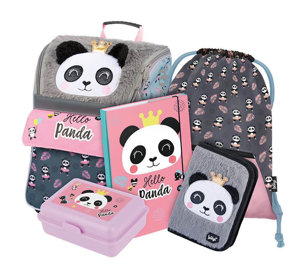 Školní set Zippy Panda II