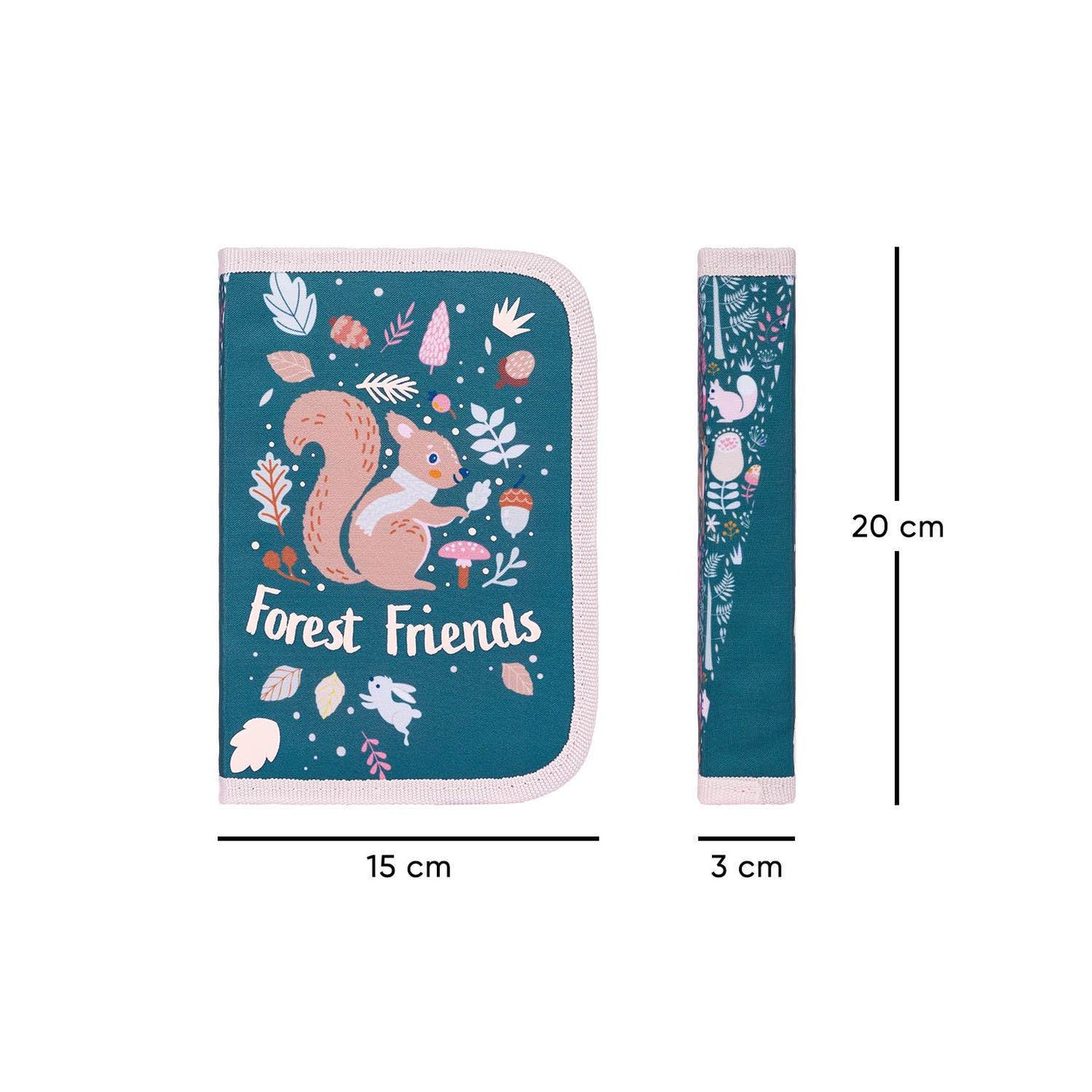 Školní penál jednopatrový Veverka