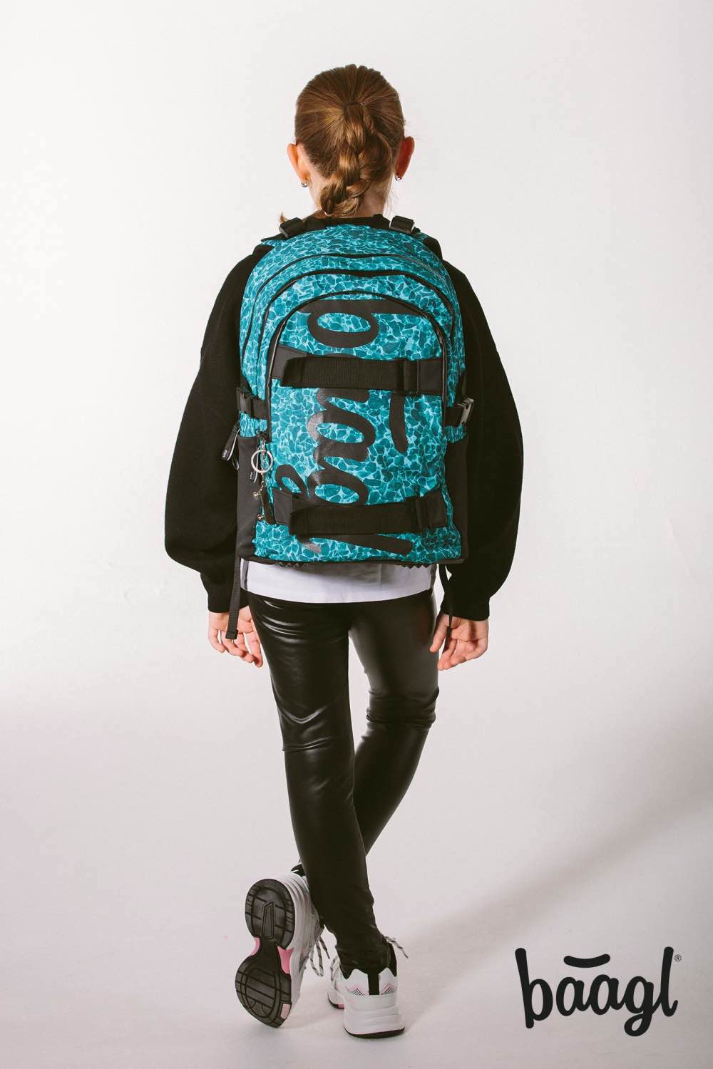 Školní batoh Skate Aquamarine