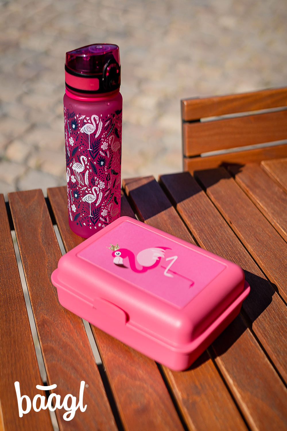 Tritanová láhev na pití Flamingo, 500 ml