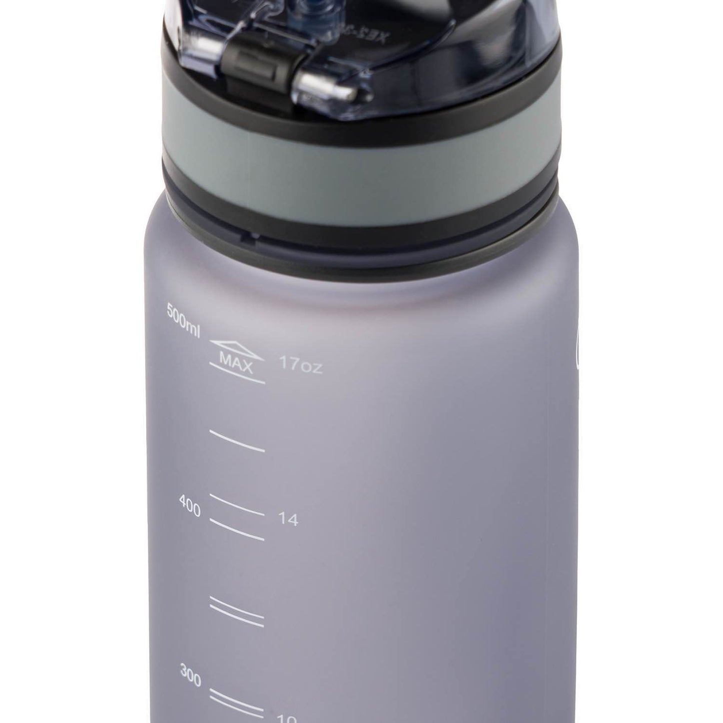 Tritanová láhev na pití Logo šedá, 500 ml