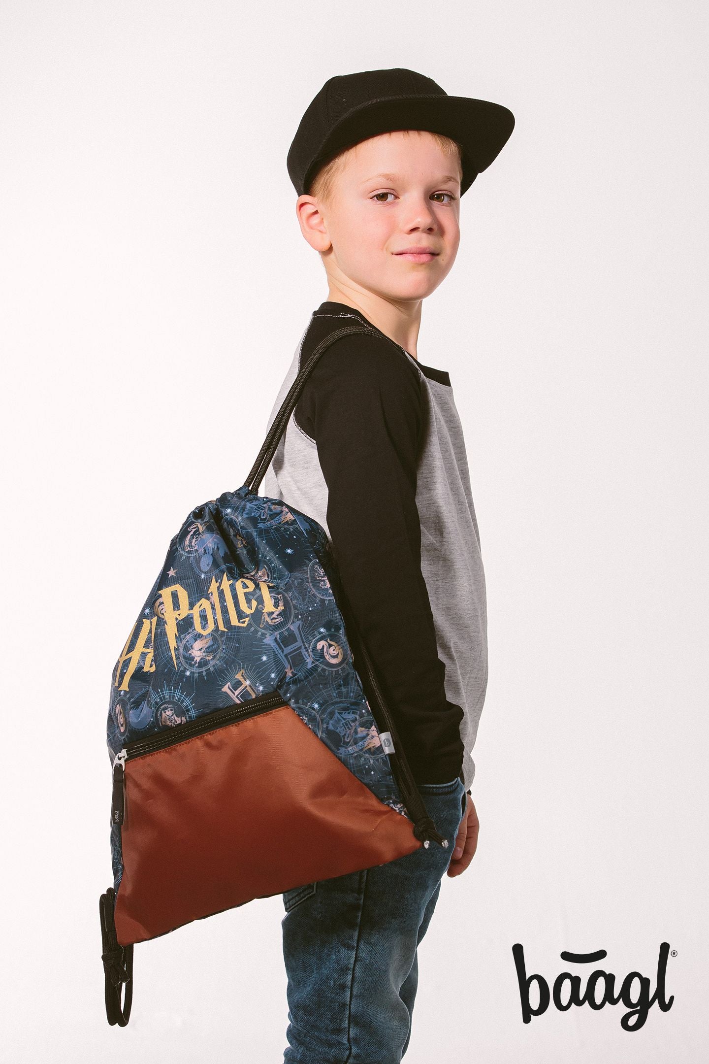 Sáček s kapsou Harry Potter Bradavice