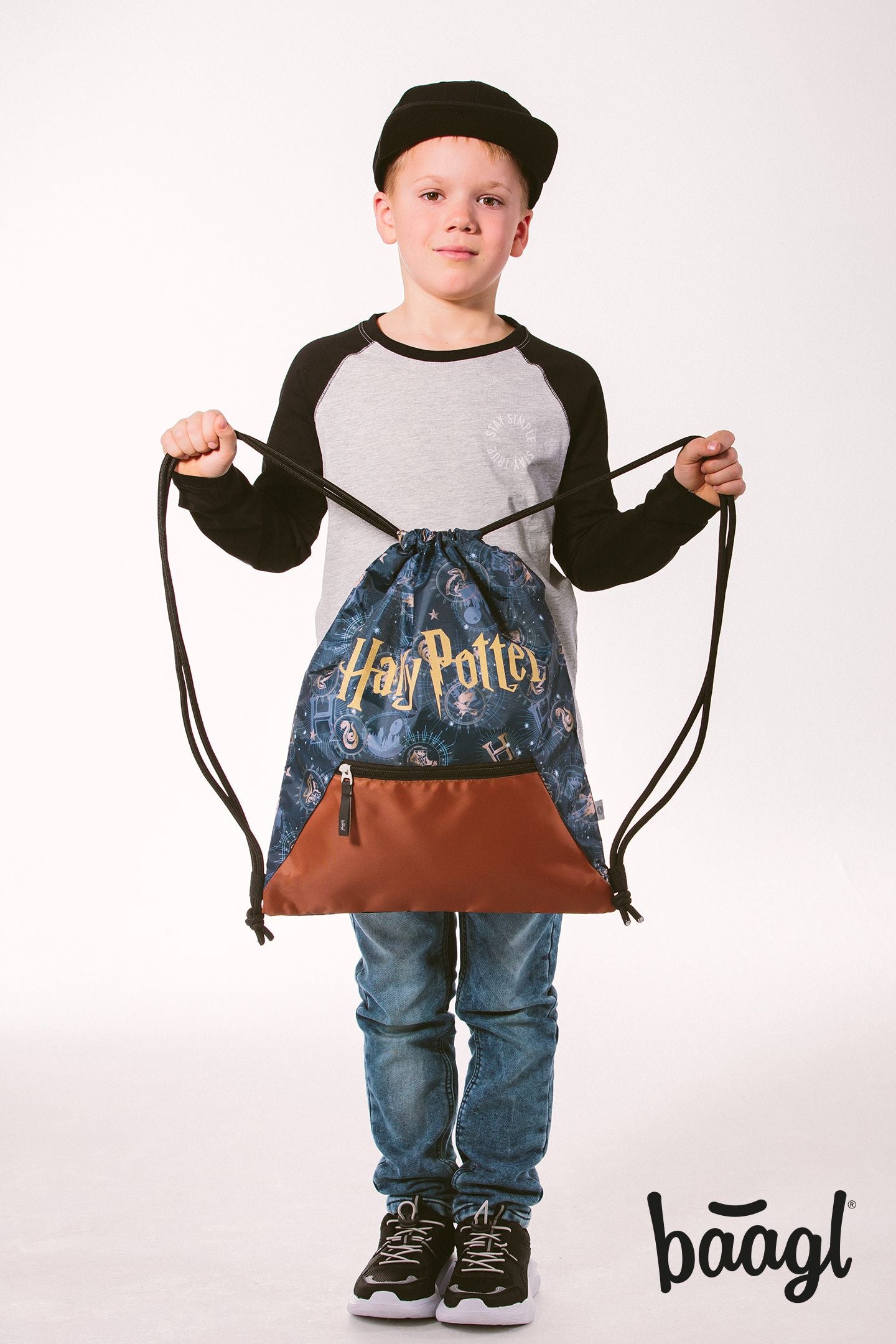 Sáček s kapsou Harry Potter Bradavice