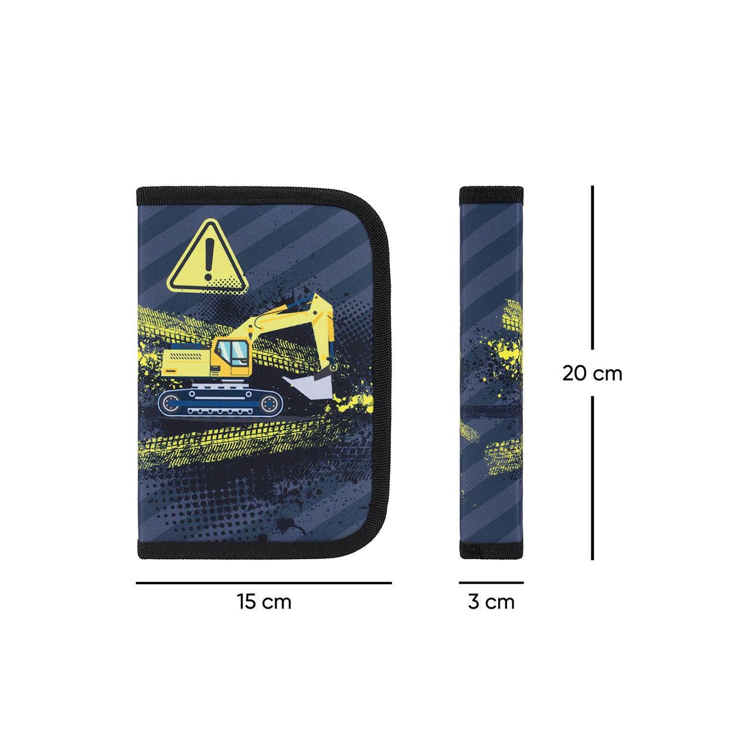 Školní penál jednopatrový Bagr