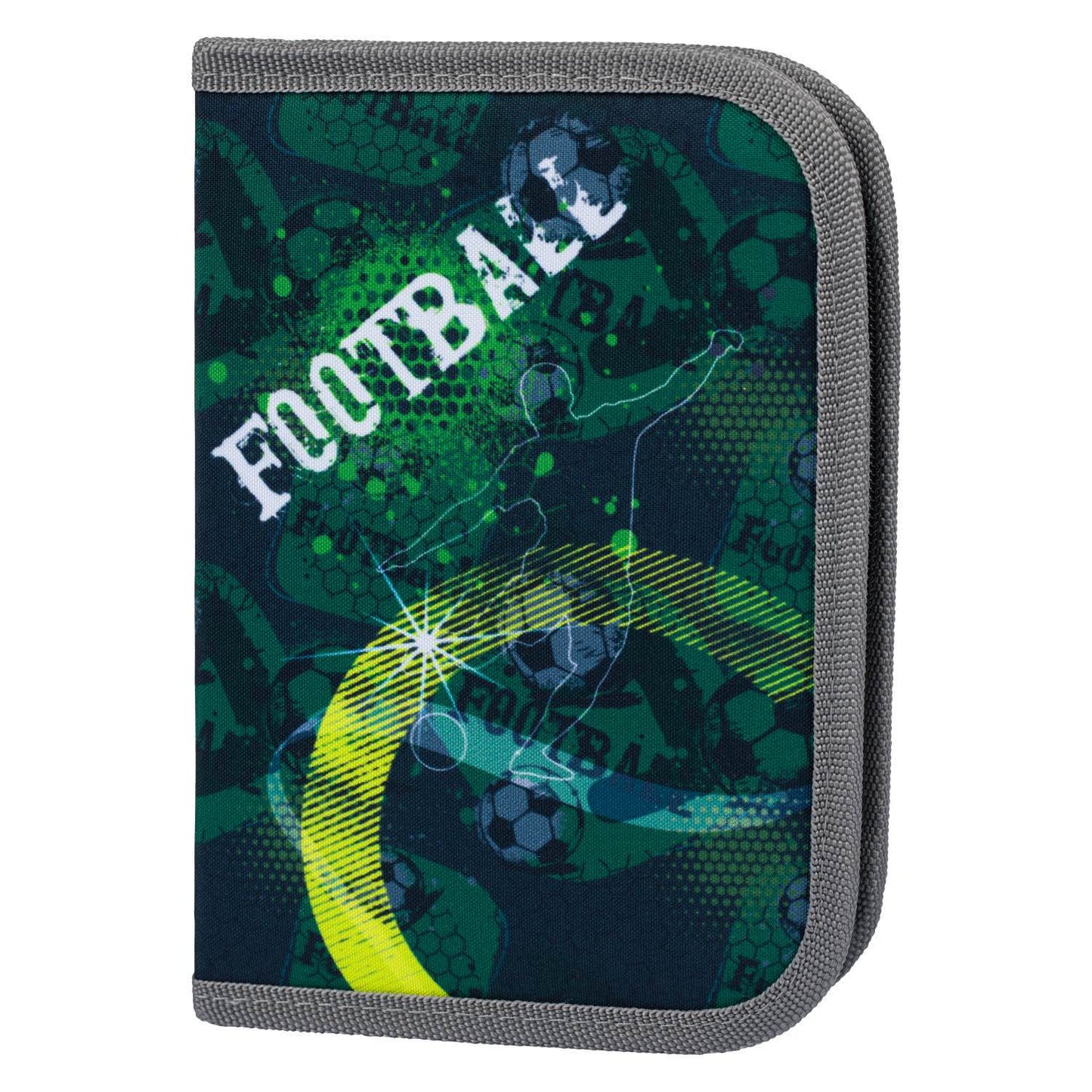 Školní penál jednopatrový Fotbal