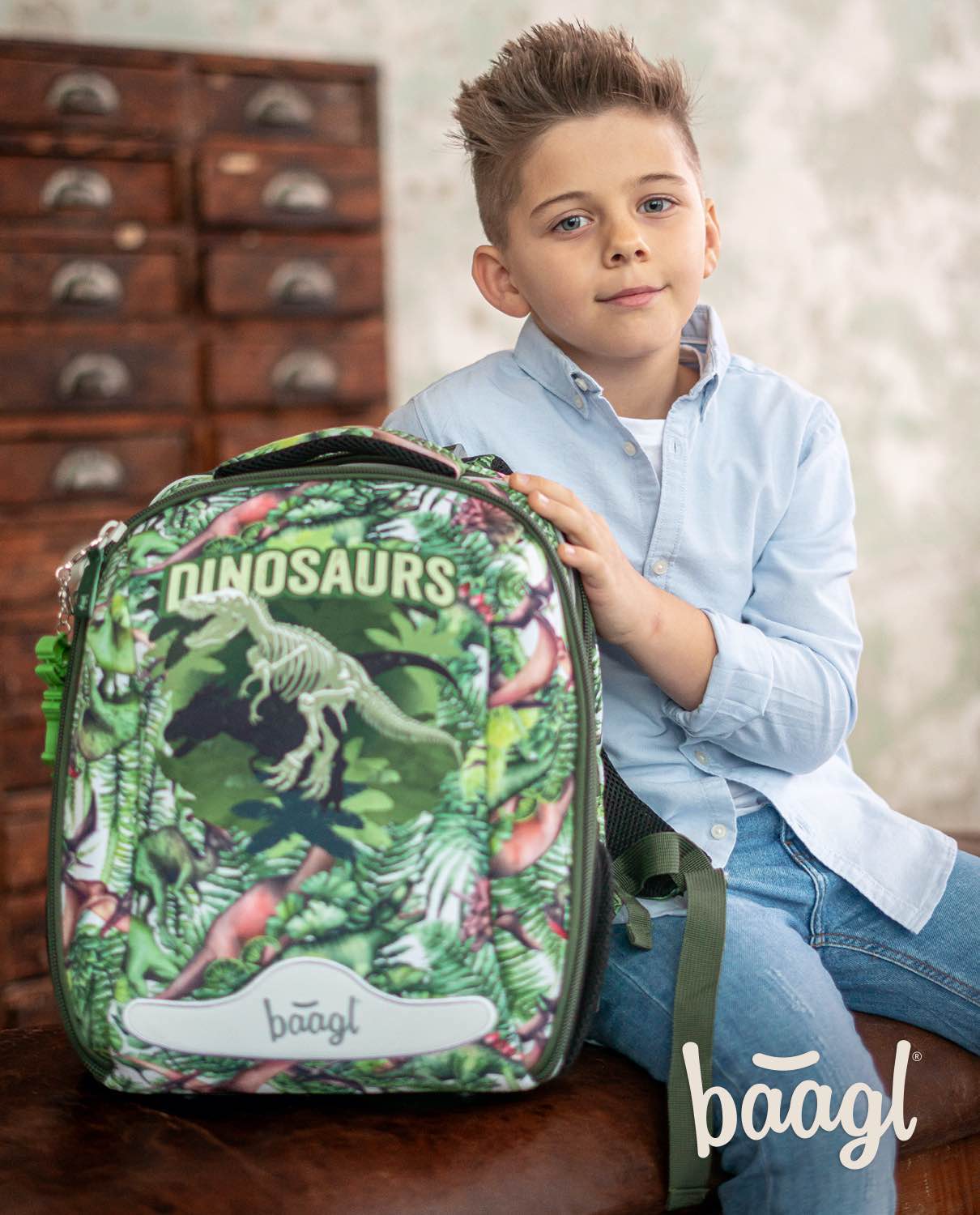 Školní set Shelly Dinosaurs II