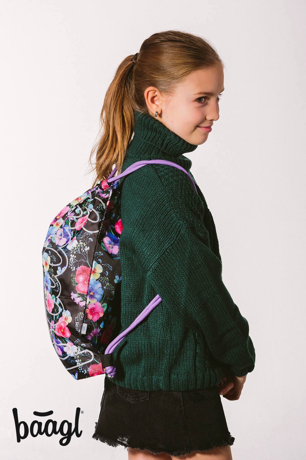 Školní set Skate Flowers