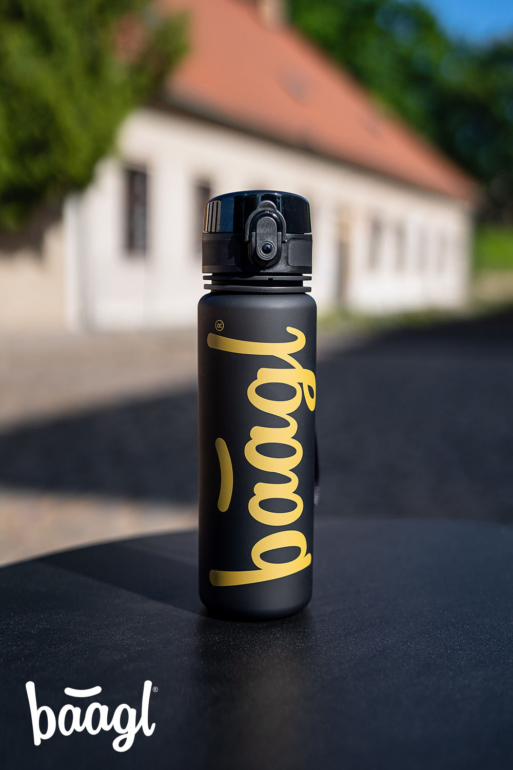 Tritanová láhev na pití Logo Gold, 500 ml