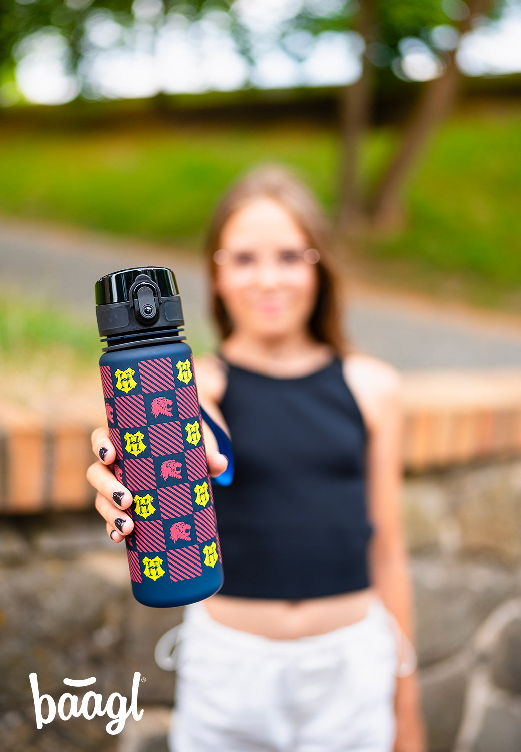 Tritanová láhev na pití Harry Potter Nebelvír, 500 ml