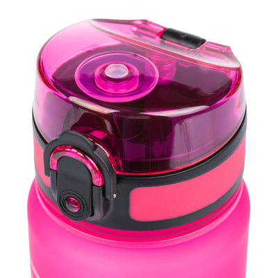 Tritanová láhev na pití Logo - růžová, 500 ml