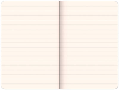 Notes Piggie Mini, linkovaný, 9 x 13 cm