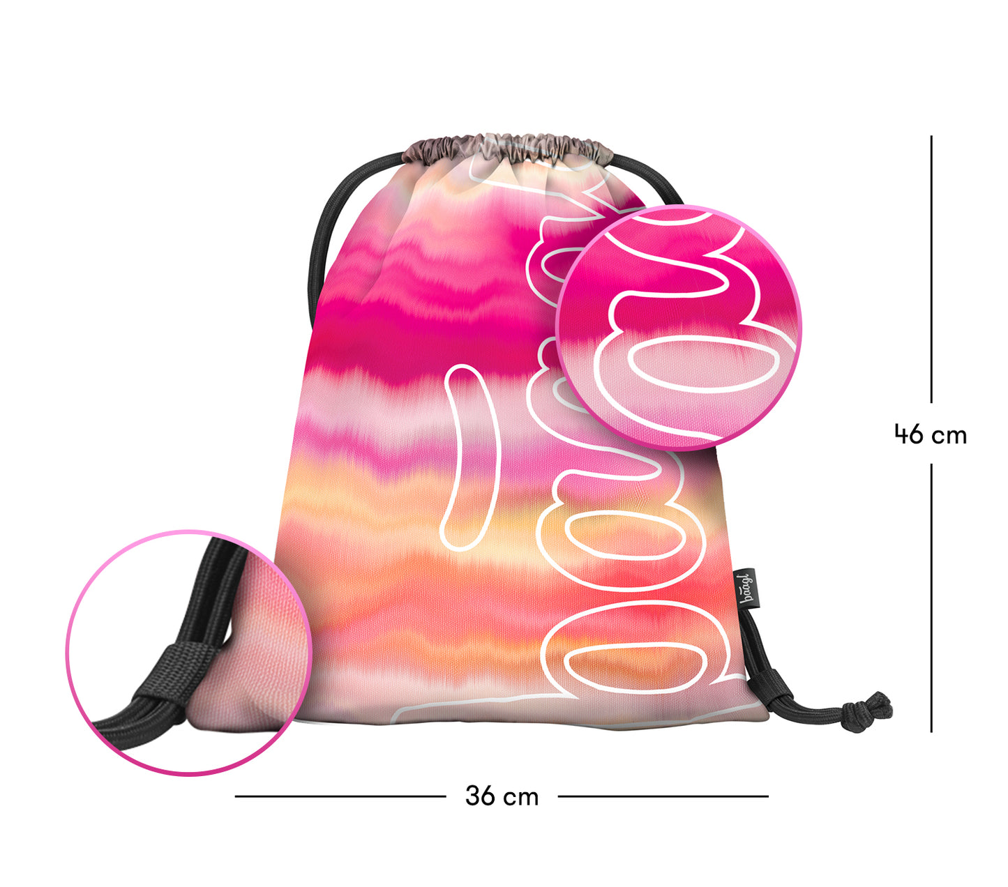 Sáček Skate Pink Stripes