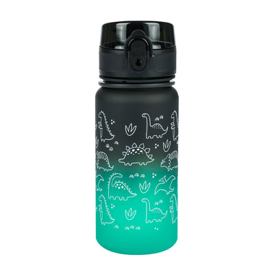 Tritanová láhev na pití Gradient Dino, 350 ml