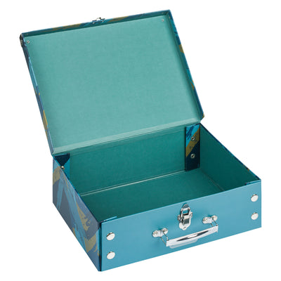 Skládací školní kufřík Dinosaurs World s kováním