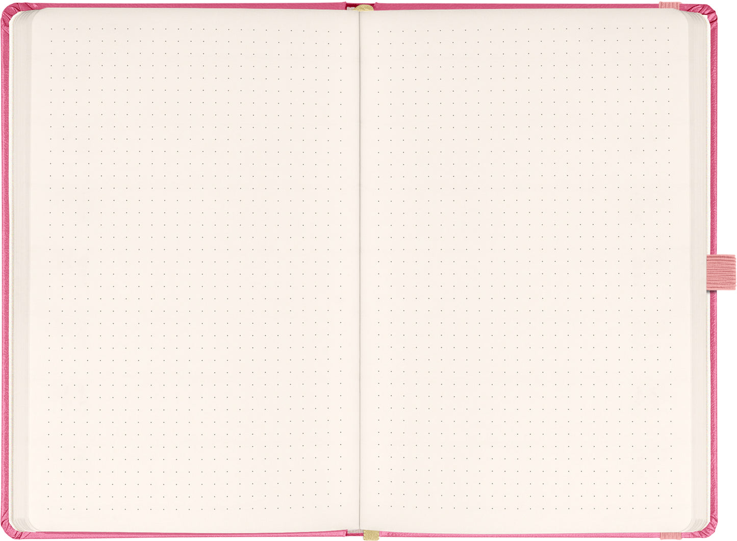 Notes Růžový, tečkovaný, 13 × 21 cm