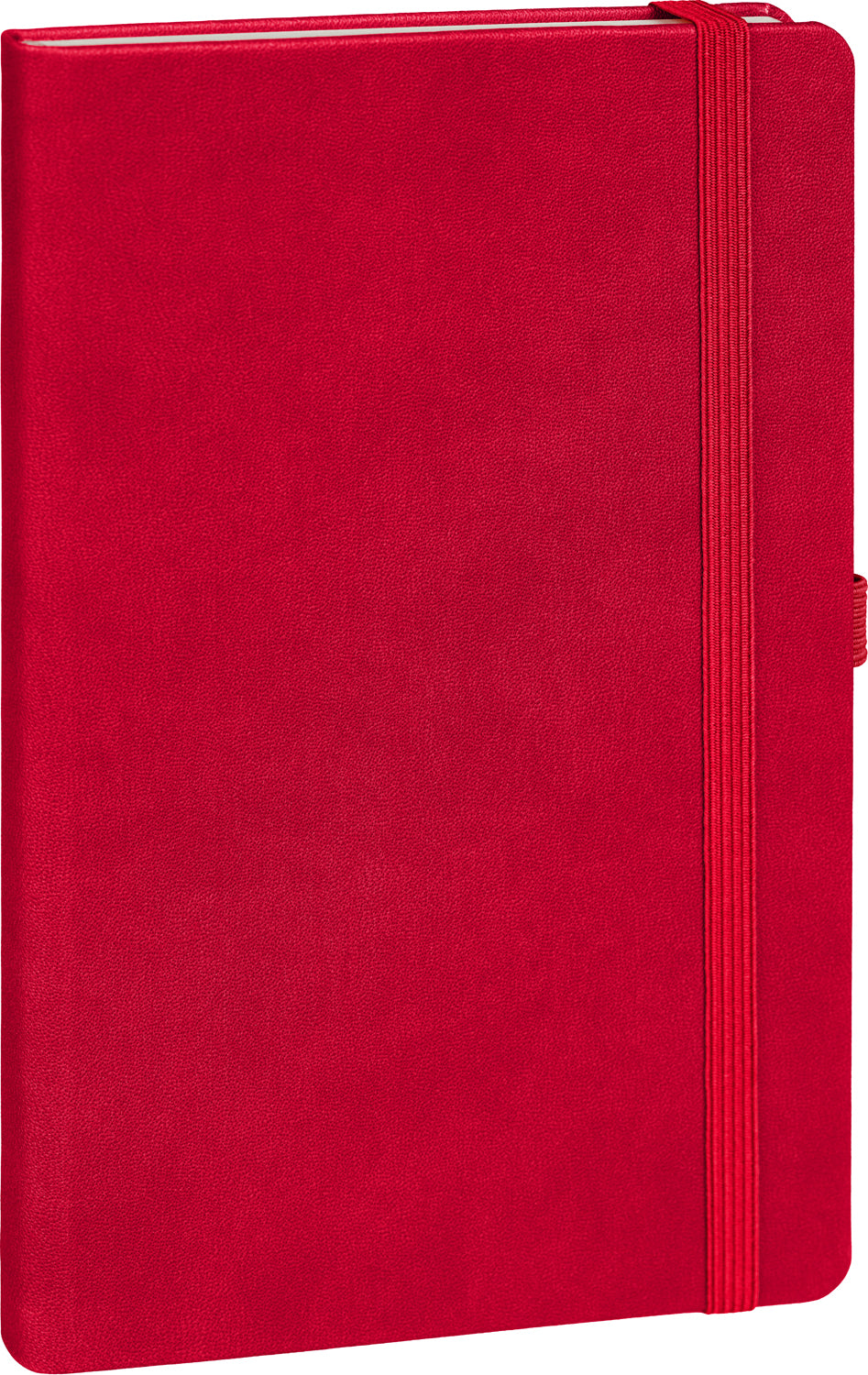 Notes Červený, linkovaný, 13 × 21 cm