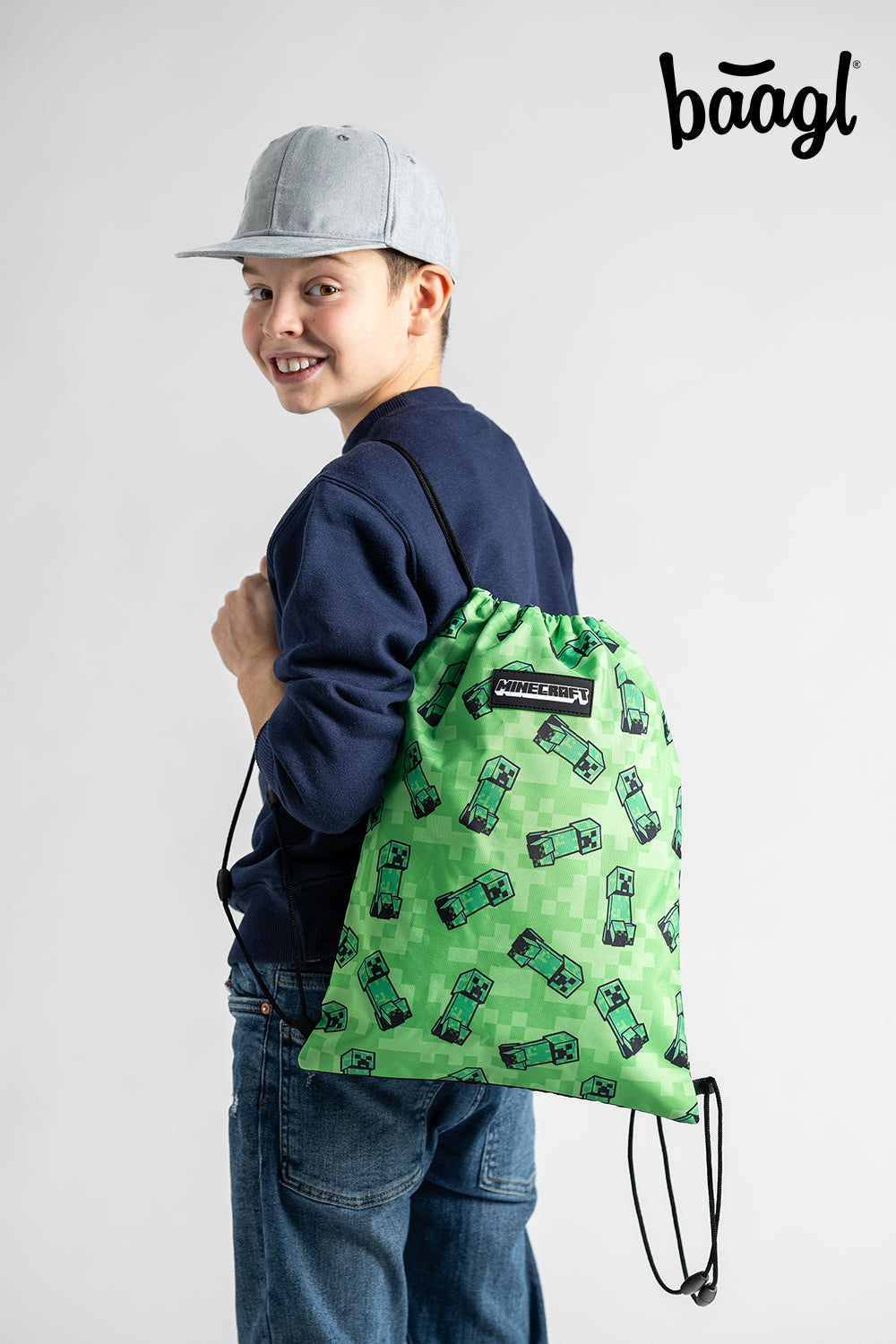 MINECRAFT 2 SET Creeper: penál, sáček