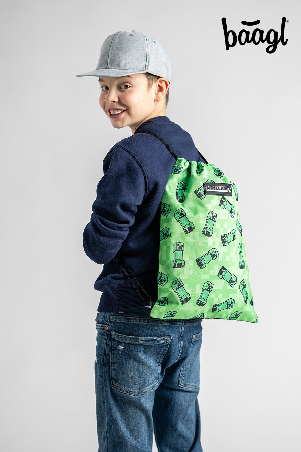 MINECRAFT 2 SET Creeper: penál, sáček