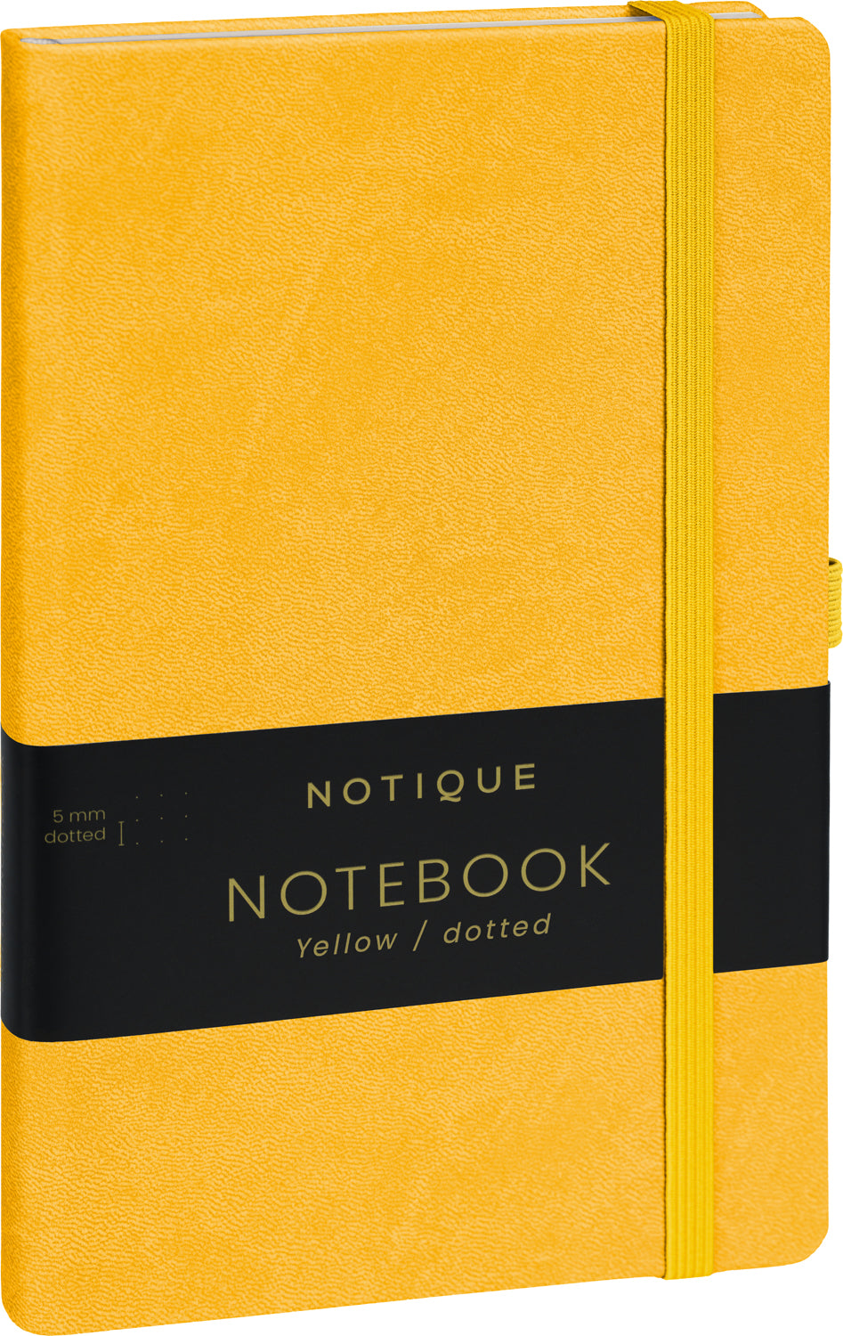 Notes Žlutý, tečkovaný, 13 × 21 cm