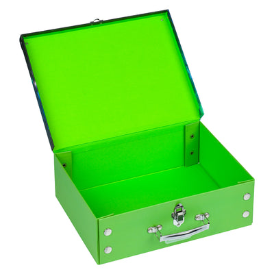 Skládací školní kufřík Fotbal Míč s kováním