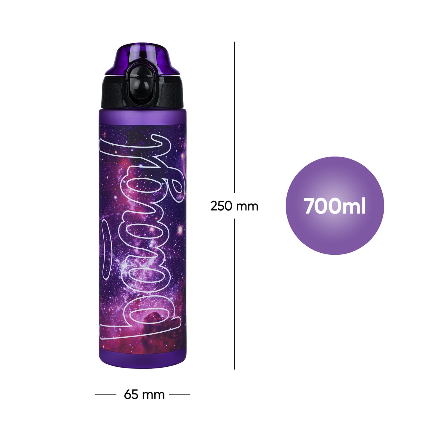 Tritanová láhev na pití Galaxy, 700 ml