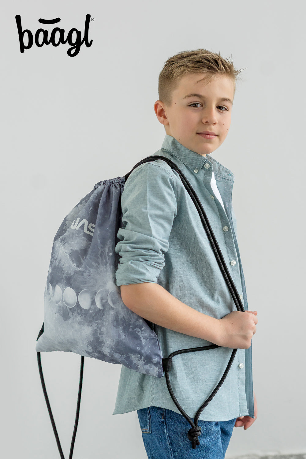 Školní set Skate NASA Grey