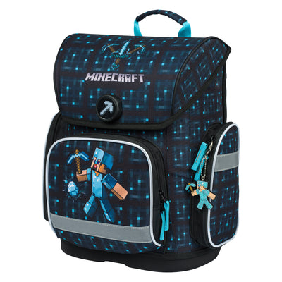 Školní aktovka Ergo Minecraft Blue Axe