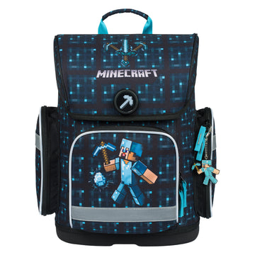 Školní aktovka Ergo Minecraft Blue Axe
