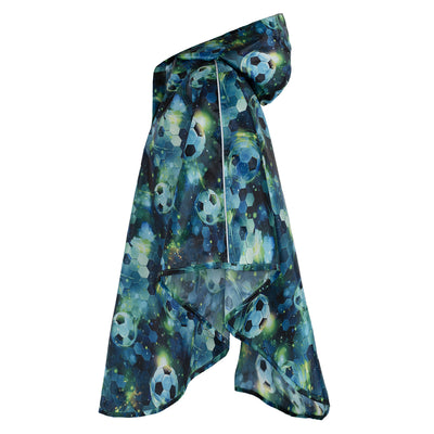 Outdoor pláštěnka pončo Fotbal vel. XS (90 -110 cm)