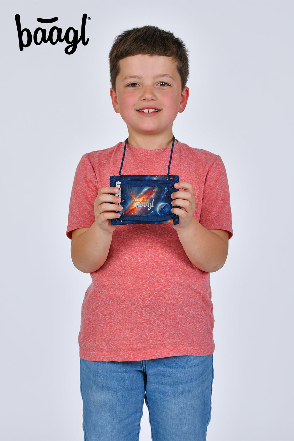 Peněženka na krk Vesmír