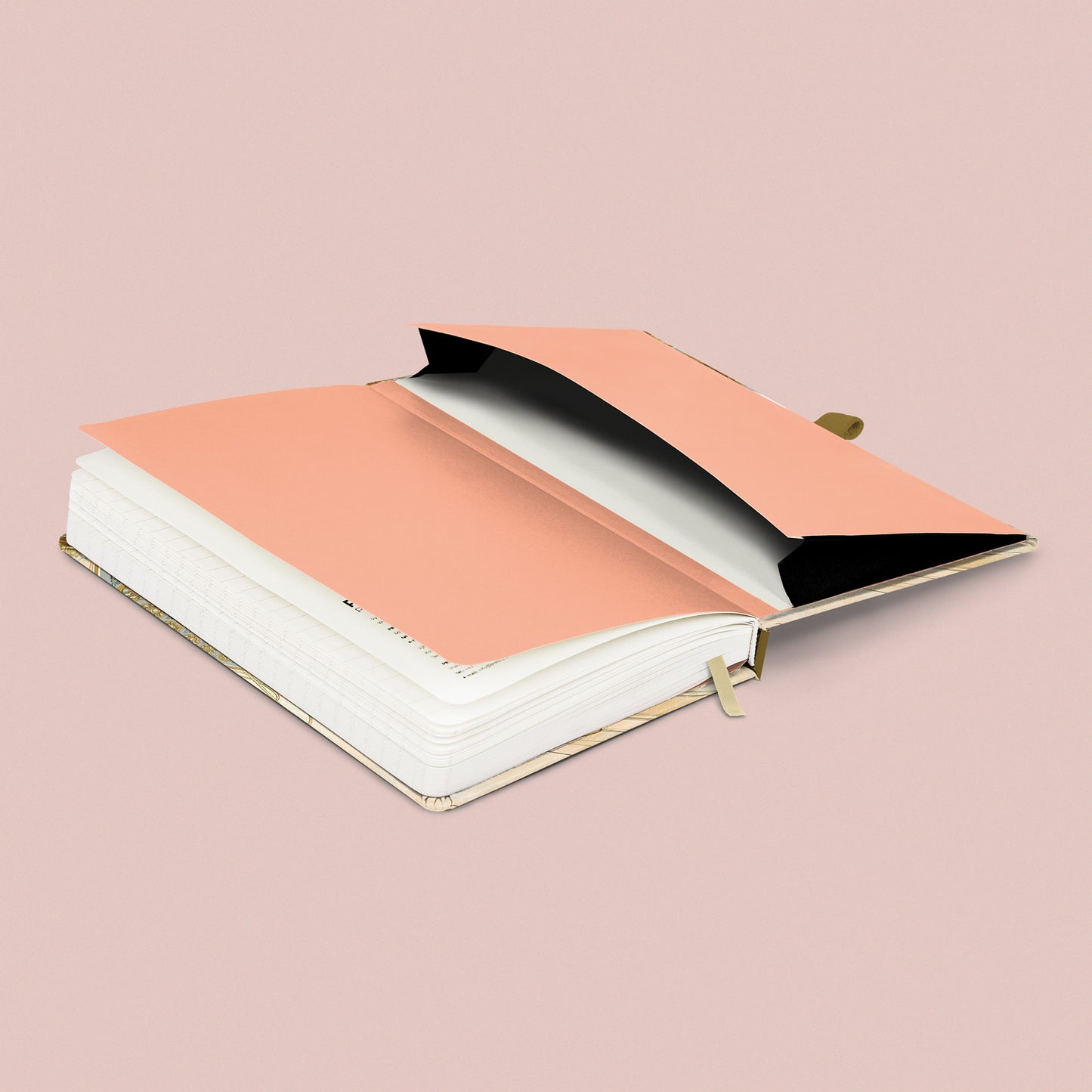 Notes Alfons Mucha – Tanec, linkovaný, 13 × 21 cm