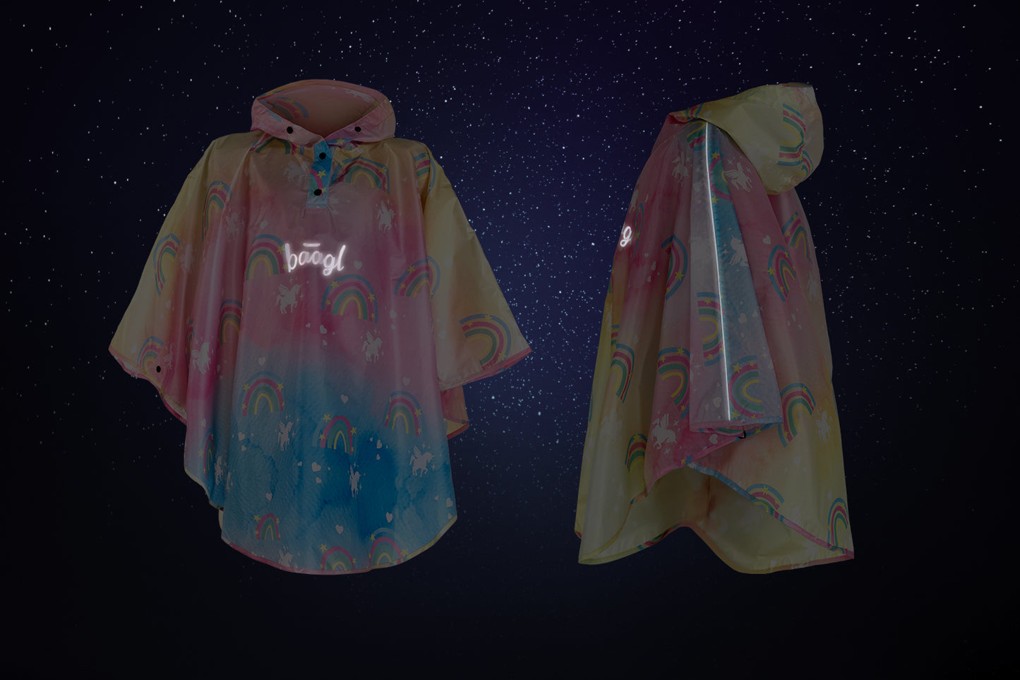 Outdoor pláštěnka pončo Unicorn vel. XS (90 -110 cm)