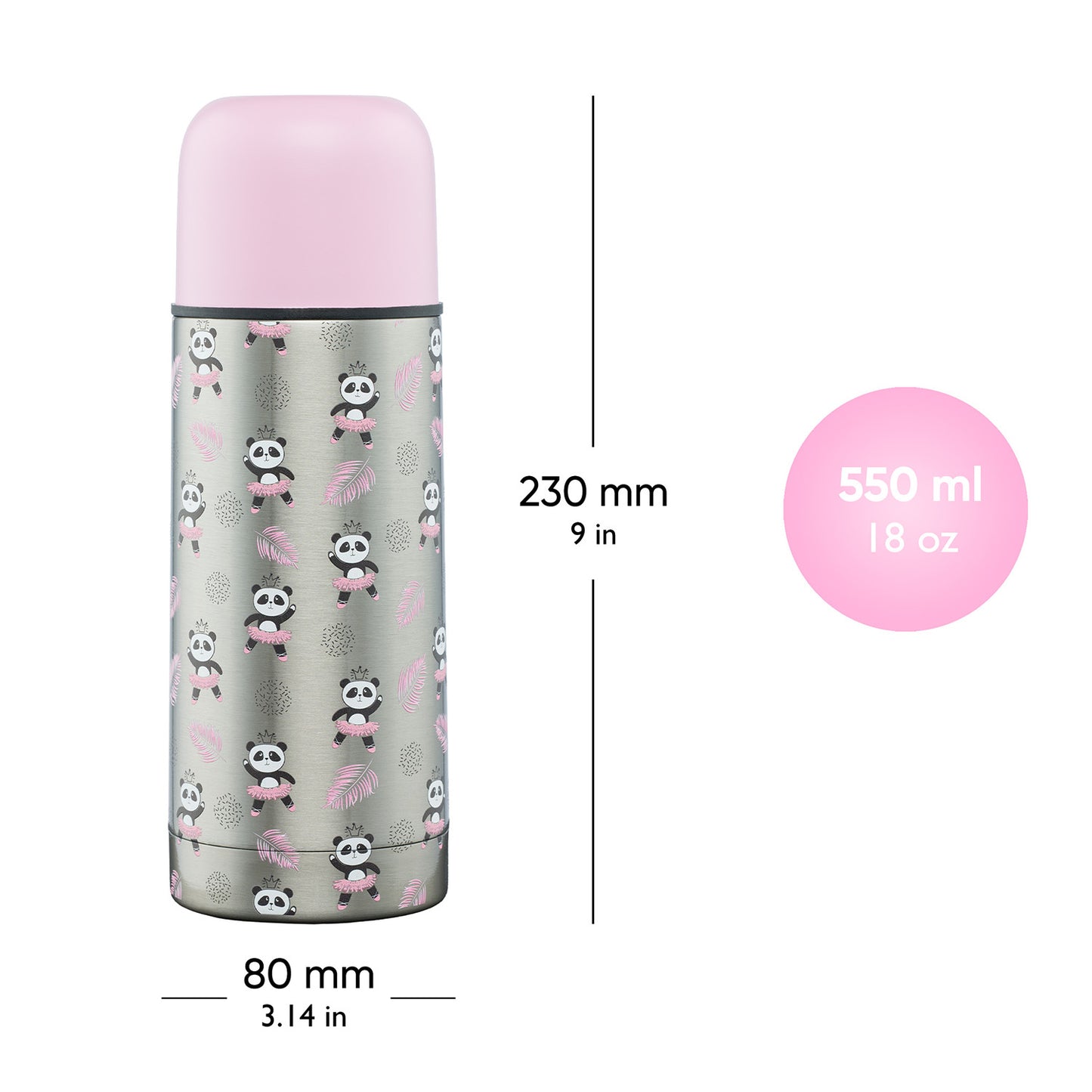 Termoláhev Panda, 550 ml