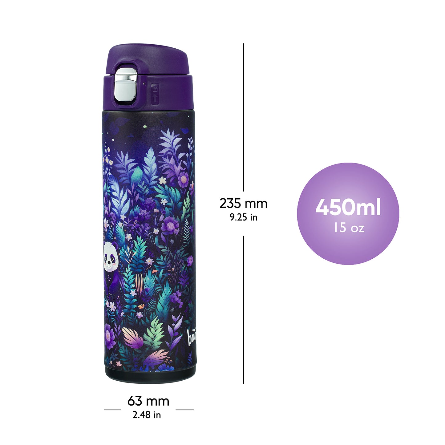 Termoláhev Jungle Panda, 450 ml