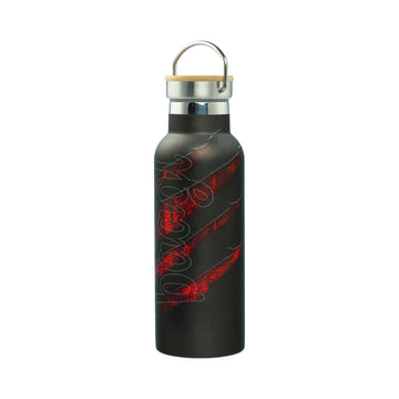 Termoláhev s bambusovým víčkem Láva, 500 ml
