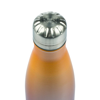 Termoláhev s kovovým víčkem Gradient žluto-fialová, 500 ml