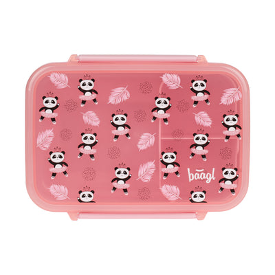 Box na svačinu s přihrádkami Panda