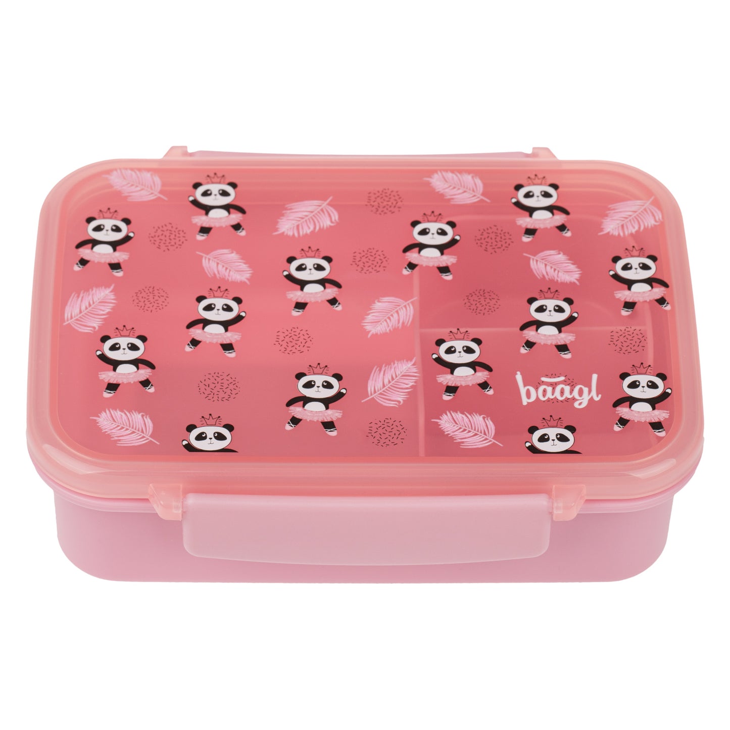Box na svačinu s přihrádkami Panda