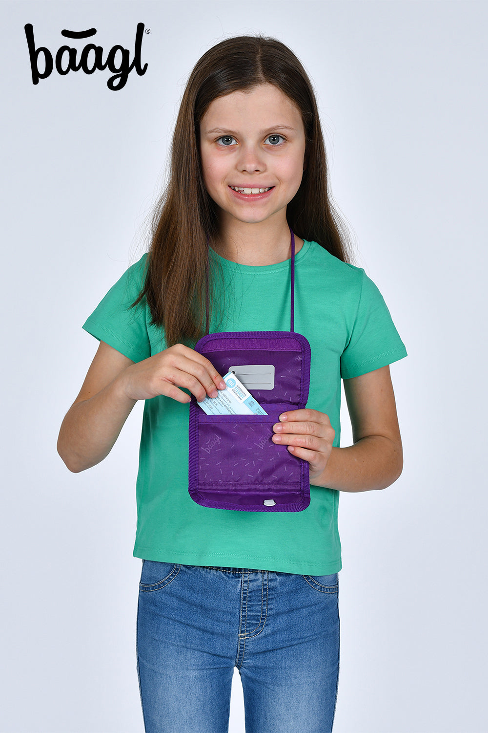 Peněženka na krk Srdce